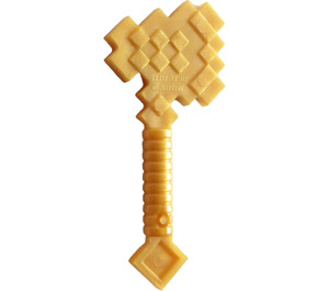 LEGO Pearl Gold Minecraft Axe (18788)