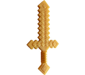 LEGO Pearl Gold Minecraft Sword (18787)