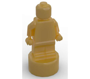 LEGO Perlově zlatá Minifigurka Statuette (53017 / 90398)