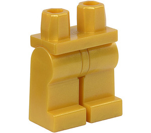 LEGO Perlgold Minifigure Hüften und Beine (73200 / 88584)
