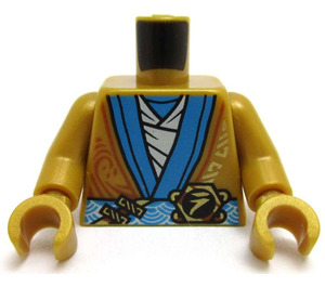 LEGO Perlgold Nya Torso (973)