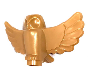 LEGO Pearl Gold Owl (Spread Wings) (67632)