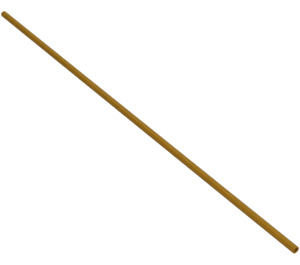 LEGO Oro perlato Tubo di plastica 20.8 cm (26 Bottoncini) (53475 / 64461)