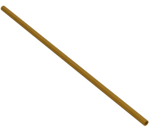 LEGO Pärlguld Plastslang 3mm Diameter 12.8cm (16 Knoppar) (54867 / 85532)