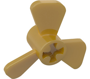 LEGO Pearl Gold Propeller with 3 Blades (6041)
