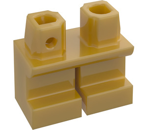 LEGO Pearl Gold Short Legs (41879 / 90380)