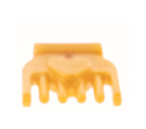 LEGO Oro perlato Piccolo Comb con Cuore