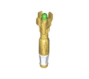 LEGO Pearl Gold Sonic Screwdriver (22602)