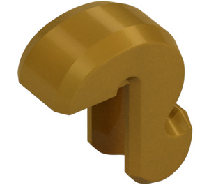 LEGO Parelmoer goud Staart 1 x 2 x 2 (15429 / 37993)