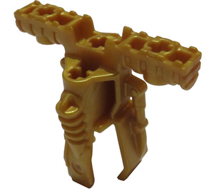 LEGO Pearl Gold Technic Bionicle Weapon Ball Shooter (54271)