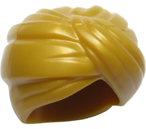 LEGO Pearl Gold Turban without Hole (18822 / 86224)