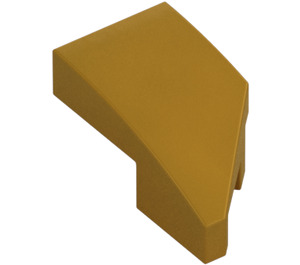 LEGO Pearl Gold Wedge 1 x 2 Left (29120)