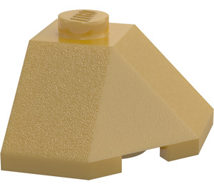 LEGO Pearl Gold Wedge 2 x 2 (45°) Corner (13548)