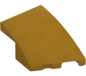 LEGO Pearl Gold Wedge 2 x 3 Right (80178)