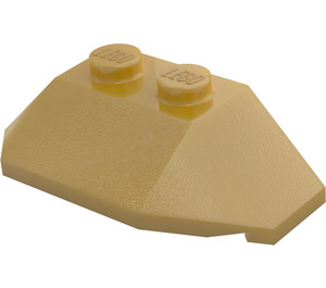 LEGO Pearl Gold Wedge 2 x 4 Triple (47759)