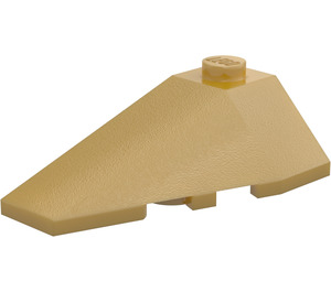 LEGO Pearl Gold Wedge 2 x 4 Triple Left (43710)