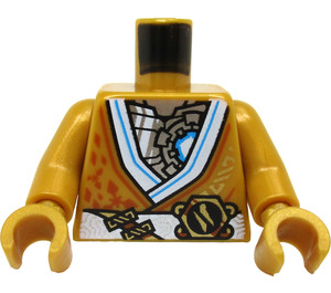 LEGO Parelmoer goud Zane Legacy Torso (973)