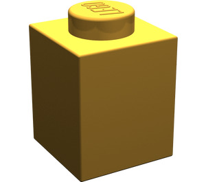 LEGO Pearl Light Gold Backstein 1 x 1 (3005 / 30071)