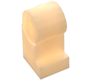 LEGO Pearl Light Gold Leg (Left) (3817)