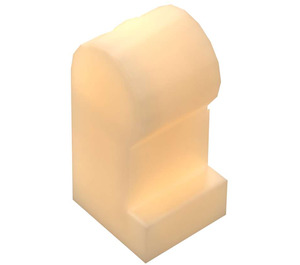 LEGO Pearl Light Gold Minifigure Bein, Recht (3816)