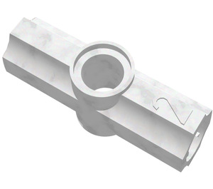 LEGO Pearl Light Gray Angle Connector #2 (180º) (32034 / 42134)