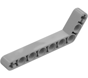 LEGO Pearl Light Gray Beam Bent 53 Degrees, 3 and 7 Holes (32271 / 42160)