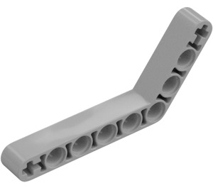 LEGO Pearl Light Gray Beam Bent 53 Degrees, 4 and 6 Holes (6629 / 42149)