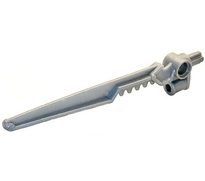 LEGO Pearl Light Gray Bionicle Serrated Short Sword (60924)