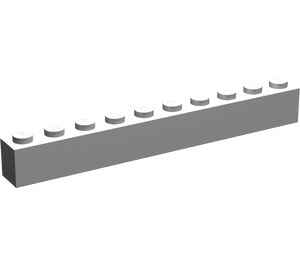 LEGO Gris clair perle Brique 1 x 10 (6111)