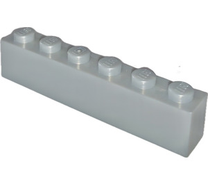 LEGO Pearl Light Gray Brick 1 x 6 (3009 / 30611)