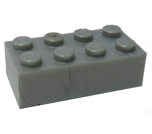 LEGO Pearl Light Gray Brick 2 x 4 (3001 / 72841)