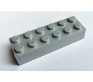 LEGO Grigio perlato chiaro Mattoncino 2 x 6 (2456 / 44237)