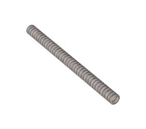 LEGO Pearl Light Gray Corrugated Hose 10.4 cm (13 Studs) (23395 / 57711)