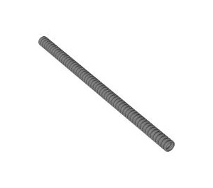 LEGO Pearl Light Gray Corrugated Hose 15.2 cm (19 Studs) (43675)