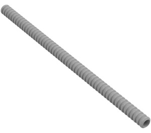 LEGO Pearl Light Gray Corrugated Pipe 14.4 cm (18 Studs) (23004 / 100901)