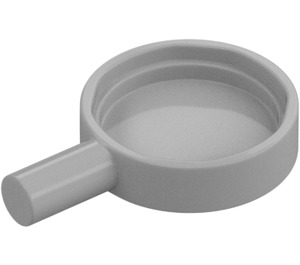 LEGO Pearl Light Gray Minifig Frypan (4528)