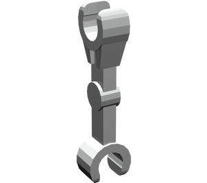 LEGO Pearl Light Gray Minifig Mechanical Arm Straight (59230)