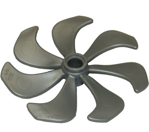 LEGO Pearl Light Gray Propeller 7 Blade 6 Diameter (87751)