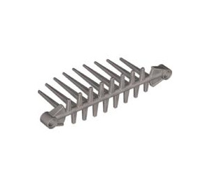 LEGO Perlově světle šedá Soft Barraki Spine 3 x 12 x 5 (57562 / 59616)