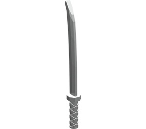 LEGO Pearl Light Gray Sword with Octagonal Guard (Katana) (30173 / 88420)