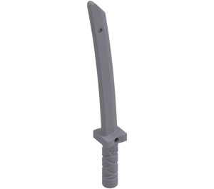 LEGO Pearl Light Gray Sword with Square Guard (Shamshir) (30173)