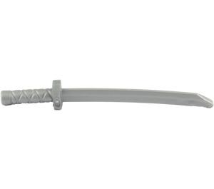LEGO Pearl Light Gray Sword with Square Guard (Shamshir) (30173)