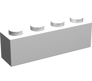 LEGO Pearl White Brick 1 x 4 (3010 / 6146)