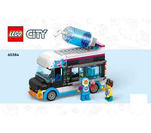 LEGO Penguin Slushy Van 60384 Instructies