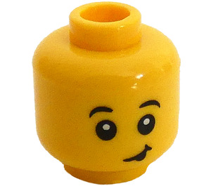 LEGO Penguin Suit Guy Minifigure Head (Recessed Solid Stud) (3626 / 27399)