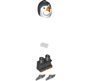 LEGO Penguin mit Schal Minifigur