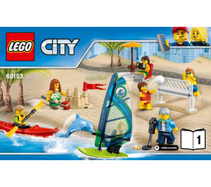 LEGO People Pack - Fun at the Beach 60153 Instructions