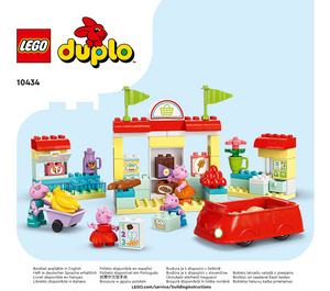 LEGO Peppa Pig Supermarket 10434 Instrukce