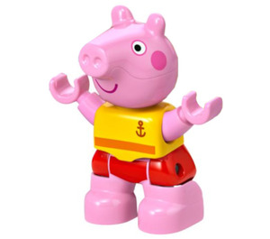 LEGO Peppa Pig med Beachwear Duplo figur