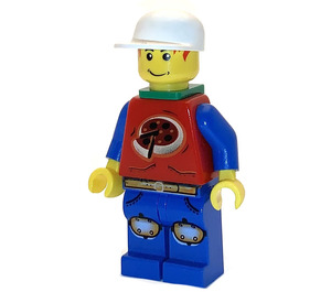 LEGO Pepper Roni Island Xtreme Stunts with neck bracket Minifigure